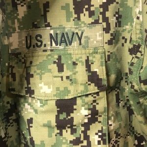 Navy Digital Fatigue Jacket